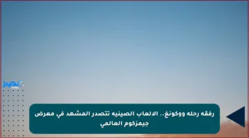 رفقة رحلة ووكونغ.. الألعاب الصينية تتصدر المشهد في معرض جيمزكوم العالمي